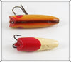 South Bend Rainbow Trout Oreno & Red Arrowhead Fly Oreno Pair