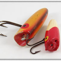 South Bend Rainbow Trout Oreno & Red Arrowhead Fly Oreno Pair