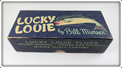 Lucky Louie Blue Back Salmon Plug Empty Box