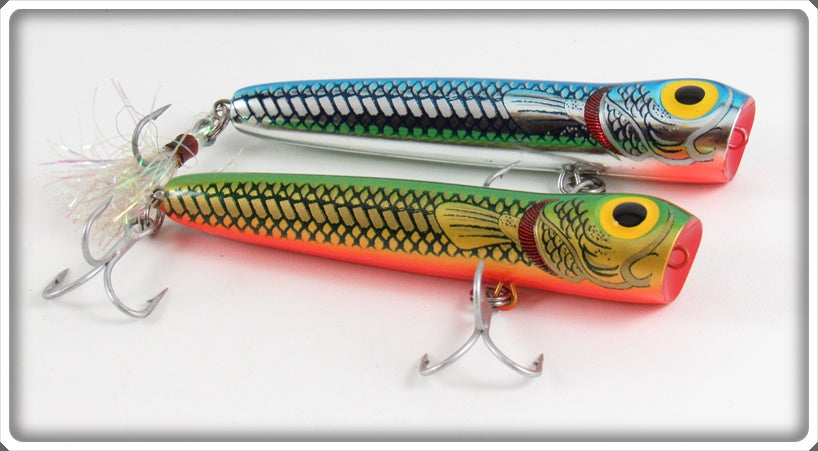 Storm Blue & Green Chug Bug Lure Pair