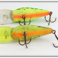 Bomber Silver Ribs & Fire Tiger Model A Pair