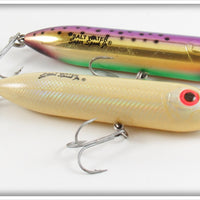 Heddon Trout & Bone Salt Water Super Spook Jr Lure Pair