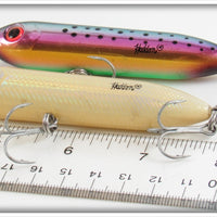 Heddon Trout & Bone Salt Water Super Spook Jr Pair