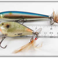 X Trademark Natural & Chrome Finish Crankbait Pair