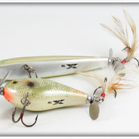 X Trademark Natural & Chrome Finish Crankbait Pair