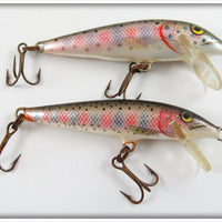 Rapala Rainbow Trout Countdown & Floater Lure Pair 