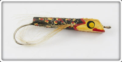 Folk Art Winged Lure With Glitter