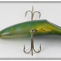 Mercoy Tackle Co Green & Yellow Mercury Minnow