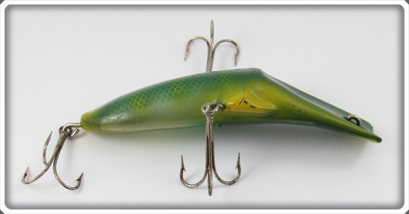 Mercoy Tackle Co Green & Yellow Mercury Minnow