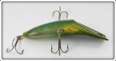 Mercoy Tackle Co Green & Yellow Mercury Minnow