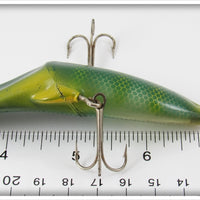 Mercoy Tackle Co Green & Yellow Mercury Minnow