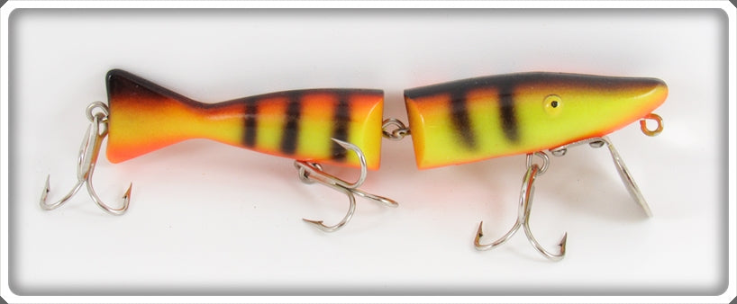 Radtke Yellow Black Stripes Jointed Musky Lure 