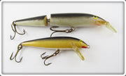 Rapala Pair: Gold/Black Countdown & Silver Black Floating