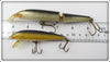 Rapala Pair: Gold/Black Countdown & Silver Black Floating
