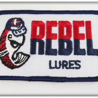 Vintage Rebel Lures Red, White & Blue Patch