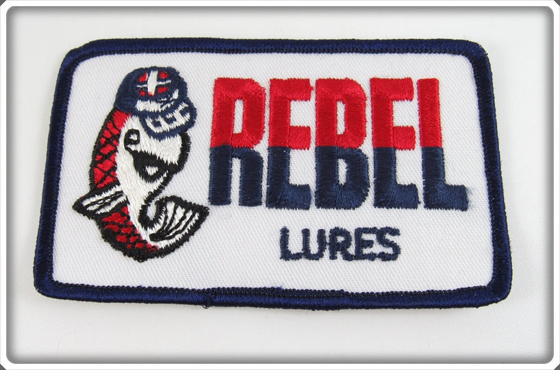 Vintage Rebel Lures Red, White & Blue Patch