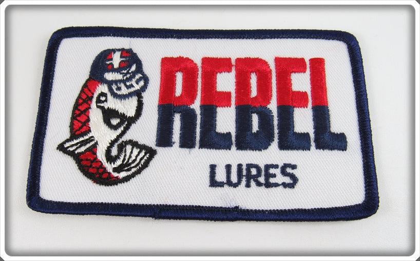 Vintage Rebel Lures Red, White & Blue Patch