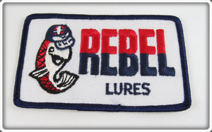 Vintage Rebel Lures Red, White & Blue Patch