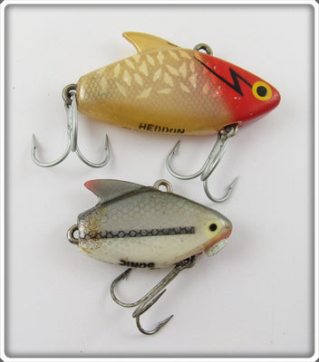 Heddon Sonic Pair: Barfish & Red Head White