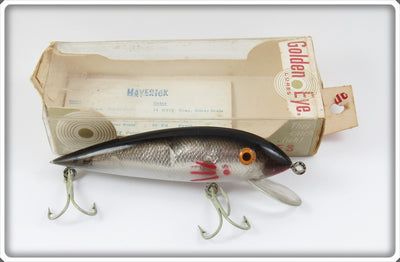 Gudebrod Black Silver Scale Golden Eye Maverick In Box