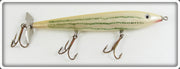 Cotton Cordell White With Green Stripes Boy Howdy Lure