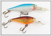 Rapala Blue Back & Natural Finish Deep Runner Pair