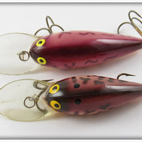 Bomber Model A Pair: Purple Coachdog & Purple Crawdad