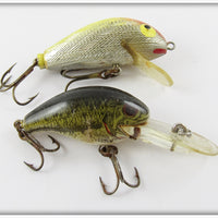 Rebel Floater Pair: Natural & Silver/Yellow