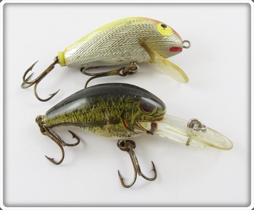 Rebel Floater Pair: Natural & Silver/Yellow