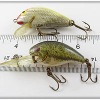 Rebel Floater Pair: Natural & Silver/Yellow