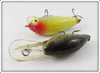 Rebel Floater Pair: Natural & Silver/Yellow