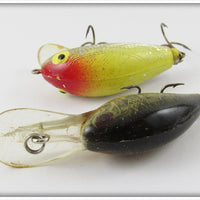 Rebel Floater Pair: Natural & Silver/Yellow