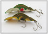 Buck Perry Green & Gold Scale Spoonplug Pair