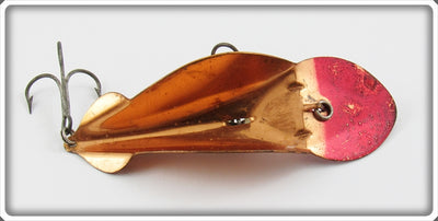 Buck Perry Gold Red Head Spoonplug