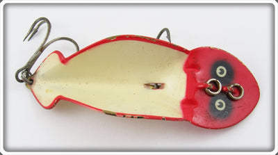 Buck Perry Red & White Spoonplug