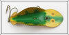 Buck Perry Green & Yellow Spoonplug