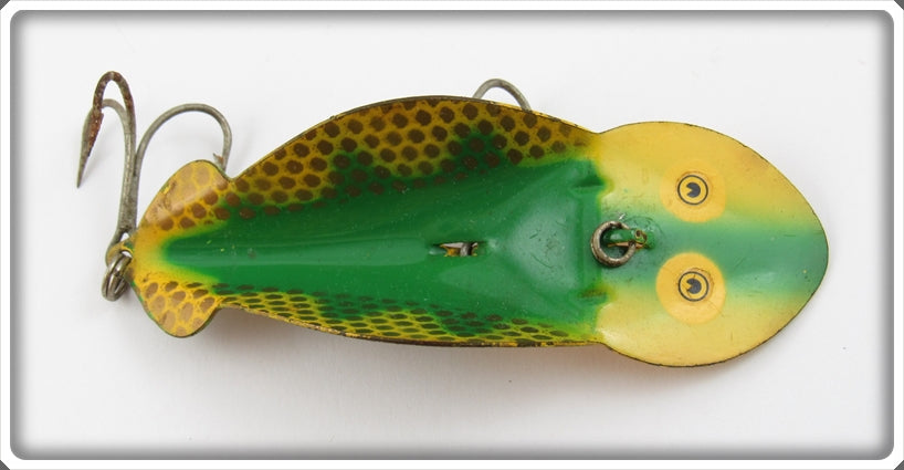 Buck Perry Green & Yellow Spoonplug