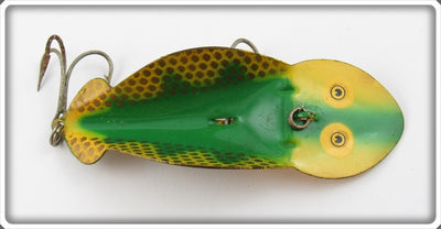 Buck Perry Green & Yellow Spoonplug