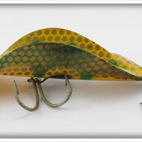 Buck Perry Green & Yellow Spoonplug