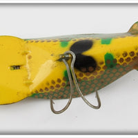 Buck Perry Green & Yellow Spoonplug