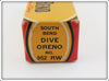 South Bend Red & White Dive Oreno In Box