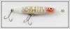 Heddon Red & White Dying Quiver In Box