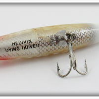 Heddon Red & White Dying Quiver In Box