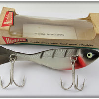 Vintage Heddon 7050 BWX Black/Black Prowler Lure In Correct Box
