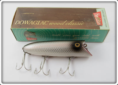 Heddon Shiner Scale Original Wood Basser In Correct Box 8500 P