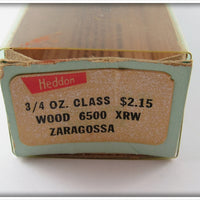 Heddon White Shore Original Wood Zaragossa In Correct Box