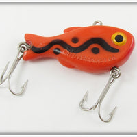 Fred Arbogast Orange & Black Tru Shad