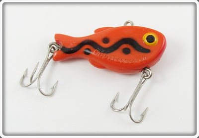 Fred Arbogast Orange & Black Tru Shad