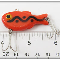 Fred Arbogast Orange & Black Tru Shad