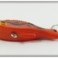 Fred Arbogast Orange & Black Tru Shad